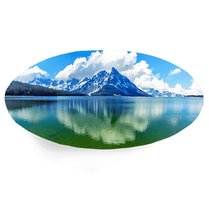 Lake Reflection PNG 06112024 PNG