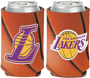 Lakers Branded Can Coolers PNG Image