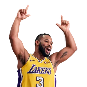 Lakers Celebration Moment Png Gly PNG Image