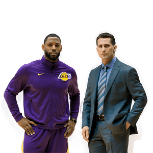 Lakers Coaching Staff PNG 32 PNG image with transparent background