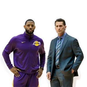 Lakers Coaching Staff Png 32 PNG Image