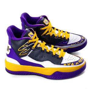 Lakers Custom Shoes PNG 05212024 PNG image with transparent background
