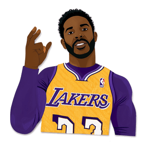 Lakers Fan Art PNG bgn PNG image with transparent background