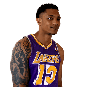 Lakers Fan Tattoos PNG 05212024 PNG image with transparent background
