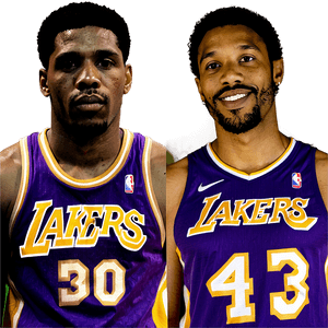 Lakers Legends Collage PNG 52 PNG image with transparent background