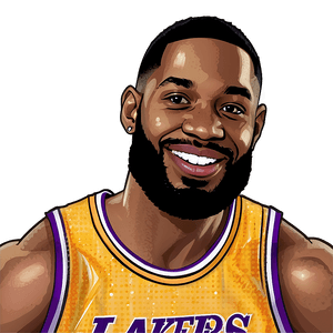 Lakers Player Caricatures PNG 05212024 PNG image with transparent background