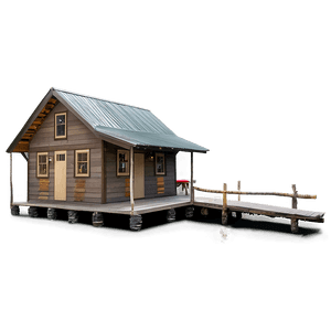 Lakeside Fishing Cabin PNG vpc PNG