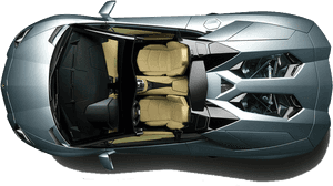 Lamborghini Car Top Gallardo Sports Design Of Clipart - Lamborghini With Convertible Top, HD Png Download PNG image with transparent background