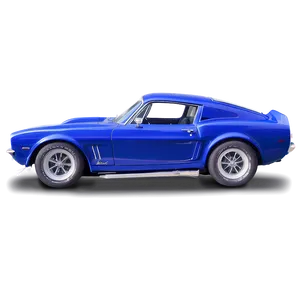 Lapis Blue Car Blueprint Png Yck PNG Image