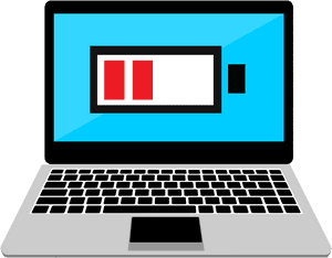 Laptop Out Of Battery, HD Png Download PNG with transparent background