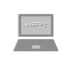 Laptop Support Graphic PNG Image