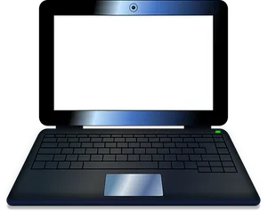 Laptopwith Blank Screen PNG Image