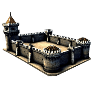 Large Ancient Castle PNG 27 PNG with transparent background
