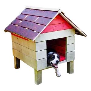 Large Dog House Png Pvq PNG Image