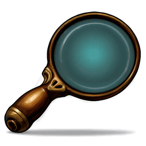 Large Magnifying Glass PNG fot27 PNG with transparent background