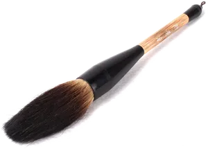 Large Makeup Brush Isolated PNG Image