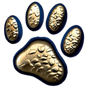 Large Paw Print PNG 05042024 PNG image with transparent background