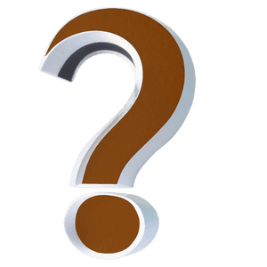 Large Question Mark Symbol PNG uxi PNG image with transparent background