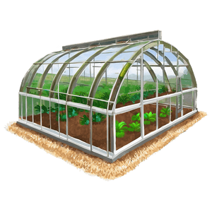 "Large Scale Greenhouse Agriculture PNG" 06132024 PNG