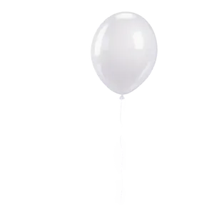 Large White Balloon Png 06212024 PNG Image