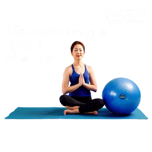 Large Yoga Ball Routines Png Nnf PNG Image