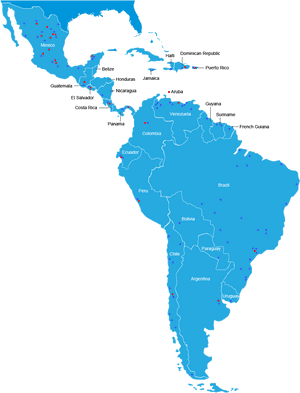 Map Of South America, Laptop Background - Latin America Svg, HD Png Download PNG with transparent background
