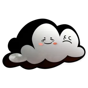 Laughing Cloud Cartoon Png Jwp59 PNG Image