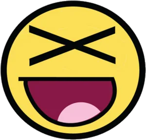 Laughing Emoji Graphic.png PNG Image