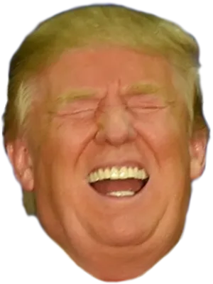 Laughing Man Expression PNG Image