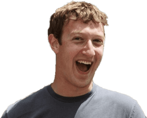 Mark Zuckerberg Laughing - Mark Zuckerberg PNG image with transparent background