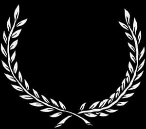 White Laurel Wreath Png, Transparent Png PNG with transparent background