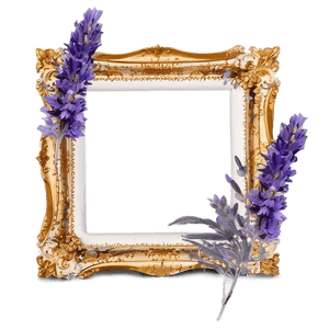 Lavender Frame PNG 2 PNG image with transparent background