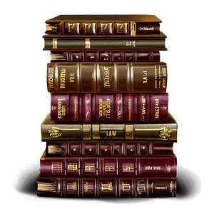 Law Books Pile Png 59 PNG Image