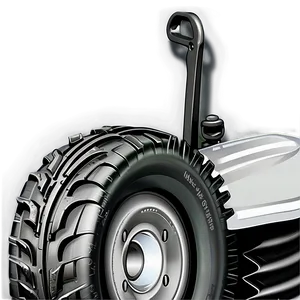 Lawn Mower Tires Png 06122024 PNG Image