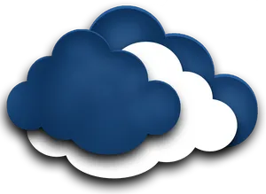 Layered Clouds Graphic PNG Image