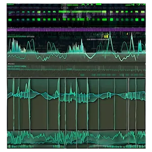 Layered Waveform Png Vmx PNG Image