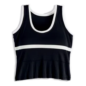 Layering Black Tank Top Png Thu PNG Image