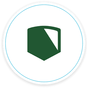 Leadership Icon Green Shield PNG image with transparent background