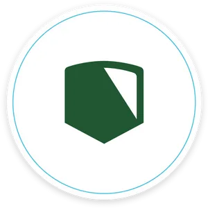 Leadership Icon Green Shield PNG Image