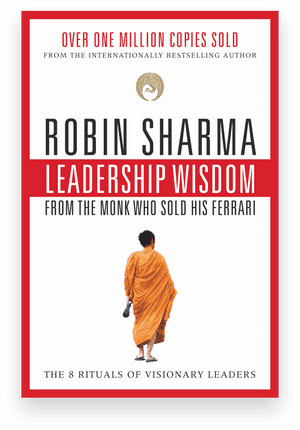 Leadership Wisdom By Robin Sharma PNG image with transparent background