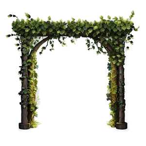 Leafy Garden Archway.png PNG image with transparent background