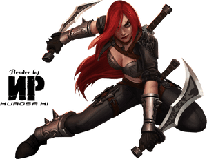 League Of Legends Render Katarina , Png Download - League Of Legends Katarina Png, Transparent Png PNG with transparent background