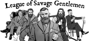 Leagueof Savage Gentlemen Illustration PNG image with transparent background