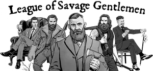 Leagueof Savage Gentlemen Illustration PNG Image