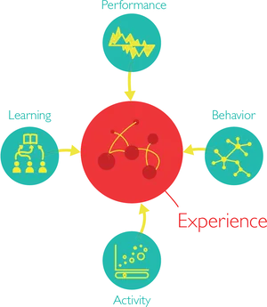 Learning Experience Feedback Loop Diagram PNG Image