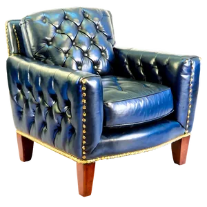 Leather Armchair Furniture Png Igj PNG Image