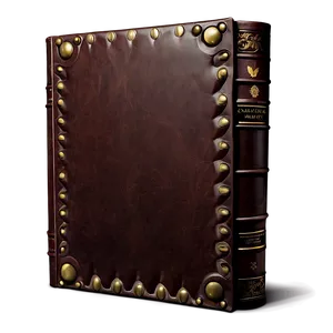 Leather Book Cover Png Qin24 PNG Image