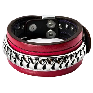 Leather Bracelet Jewelry Png 06252024 PNG Image