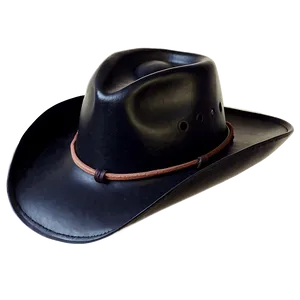 Leather Cowboy Hat Png 06252024 PNG Image