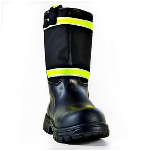 Leather Firefighter Boots Png Sif57 PNG Image